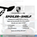 Porsche Spoiler Shelf – Premium Wall Shelf | Display Stand - Image 6
