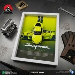 Supra Die-Cast Car Frame✨