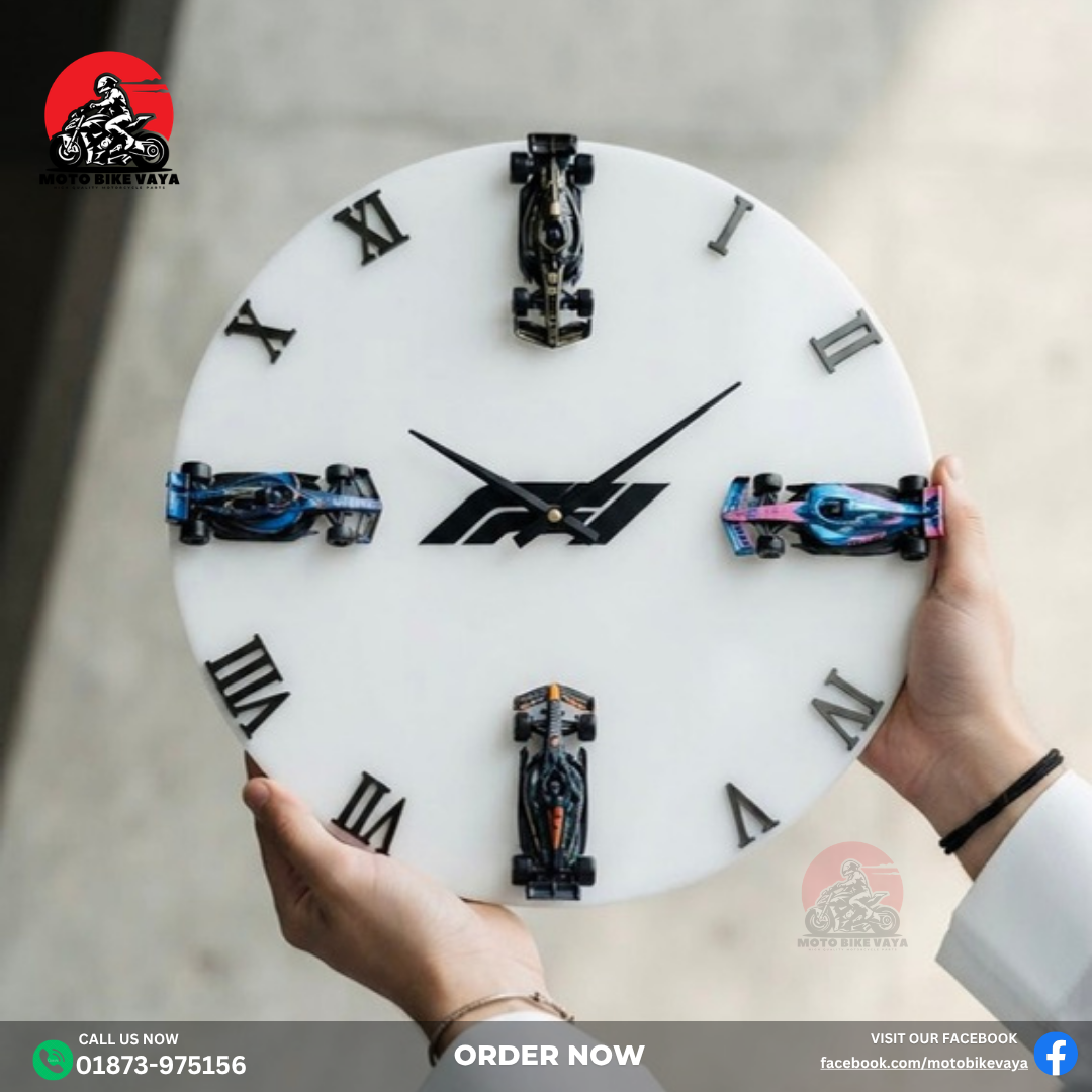 Copy of Copy of Copy of Copy of Copy of Copy of Copy of Untitled Design - 2 Formula 1 Wall Clock Collection ✨ - Image 1